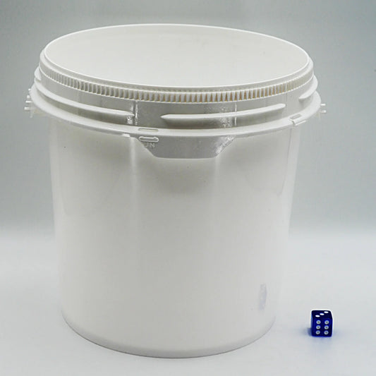 1.25 Gallon Pail - White